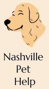 Nashville Pet Help Logo 2 under the contact us table